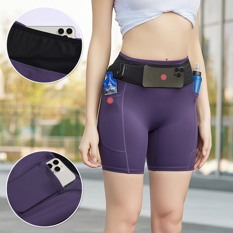 กางเกงขาสั้นสำหรับสุภาพสตรีฤดูร้อน Slim Fit