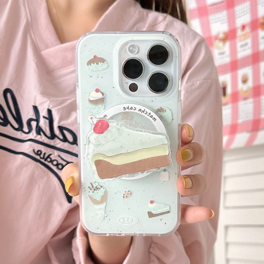 สําหรับiphone case 16 Pro Max 15 Pro Max 14 Pro Max 13 Pro Max 12 Pro Max Super strong magnetic IMDการ์ตูนรูปแบบโทรศัพท์มือถือ