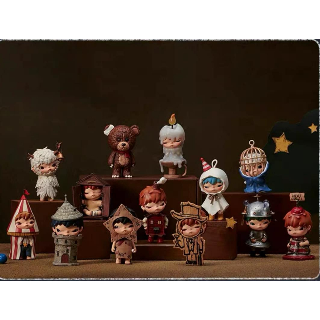100%ของแท้ พร้อมส่ง POPMART Hirono v6 Hirono Shelter Series Blind box