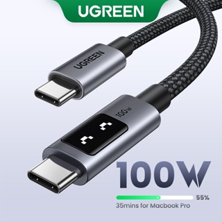 Ugreen Uno 100W Type C สายชาร์จเร็ว E-Marker สําหรับ iPhone …