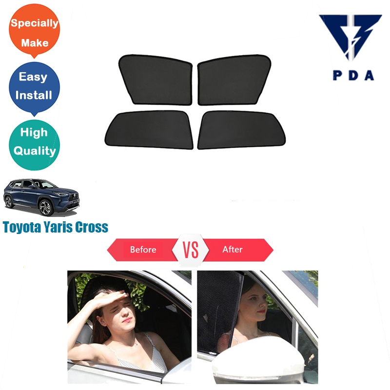 Toyota Yaris cross 2023-ปัจจุบัน Magnetic SunShade Sun shade