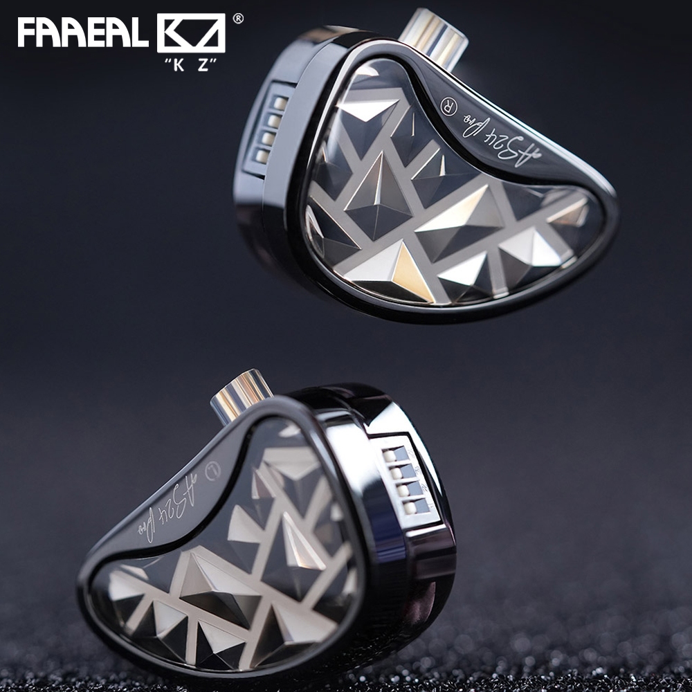 FAAEAL KZ AS24 Pro หูฟังมาตรฐาน/รุ่น Tunning HiFi In-ear Monitor Professional-เกรดกรองเพลงหูฟัง IEM 