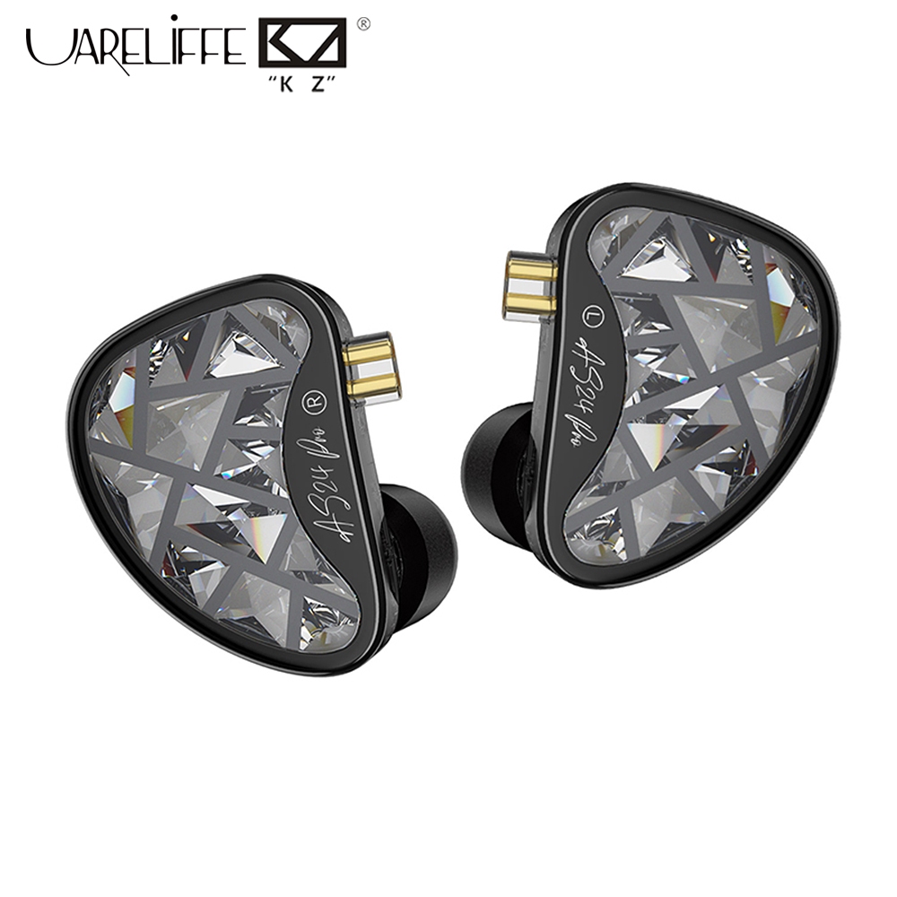 Uareliffe KZ AS24 Pro HiFi ชุดหูฟังมาตรฐาน/Tunning รุ่น Professional-เกรดกรอง In-ear Monitor IEM ลดเ