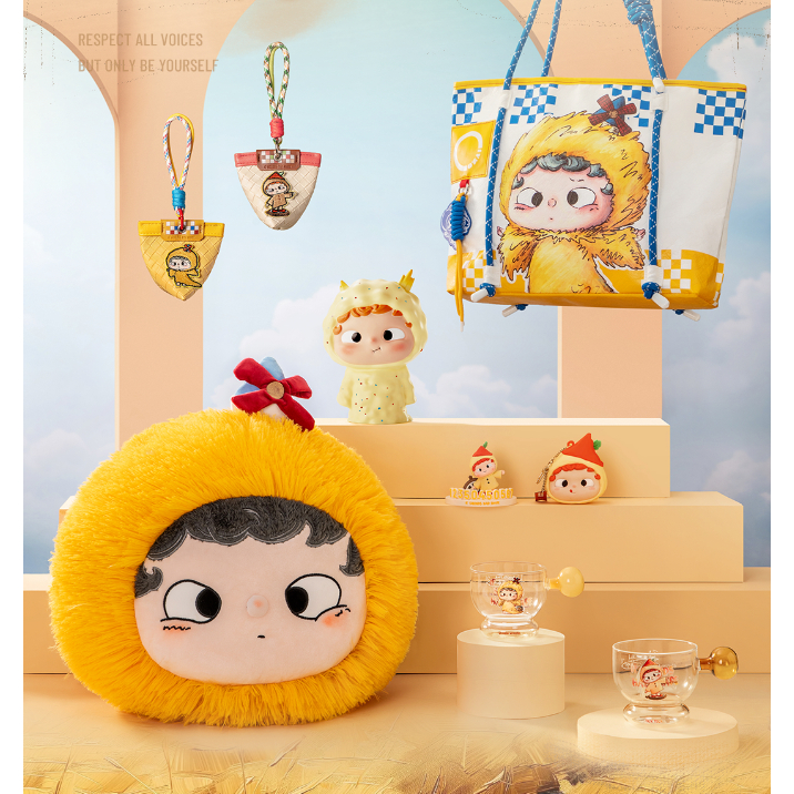Ozai ถ้าเสียงมีรูปร่าง Star Reward Series Figures Peripheral หูฟังกระเป๋าทอของขวัญ