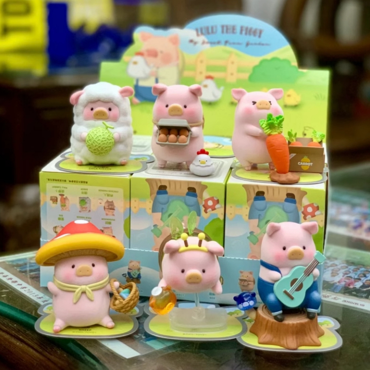 พร้อมส่ง ของแท้ 52TOYS Lulu THE PIGGY MY SWEET FARM GARDEN สําหรับเป็นของขวัญวันเกิด