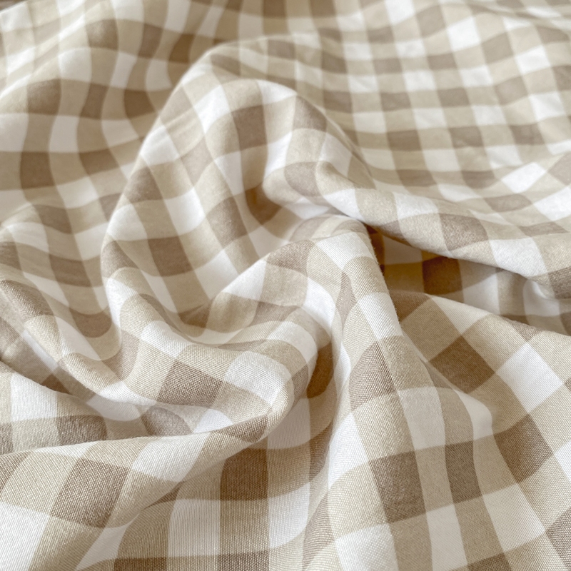 ผ้าปูที่นอน 5 ฟุต ลายริ้ว ผ้าปูรัดมุม 10 นิ้ว ลายสก๊อต ตาราง 3ฟุต 4ฟุต 6ฟุต bedsheet เขียว/ชมพู นุ่ม ผ้าปู ตาราง single queen - รูปที่ 4