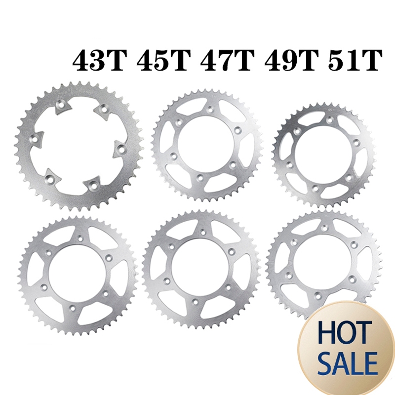 สเตอร์หลัง เหล็ก 520 11T-15T 41-56 ฟัน ใส่ SHR3/HJ250/BNK/RNK/KEWS/K16/FLY XINGUIZUN เฮงเจี้ยน KEWS