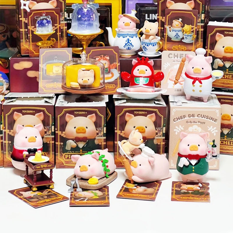 พร้อมส่ง ของแท้ Lulu The Piggy Lulu Lulu Pigchelin Series Michelin starred restaurant with 5 stars