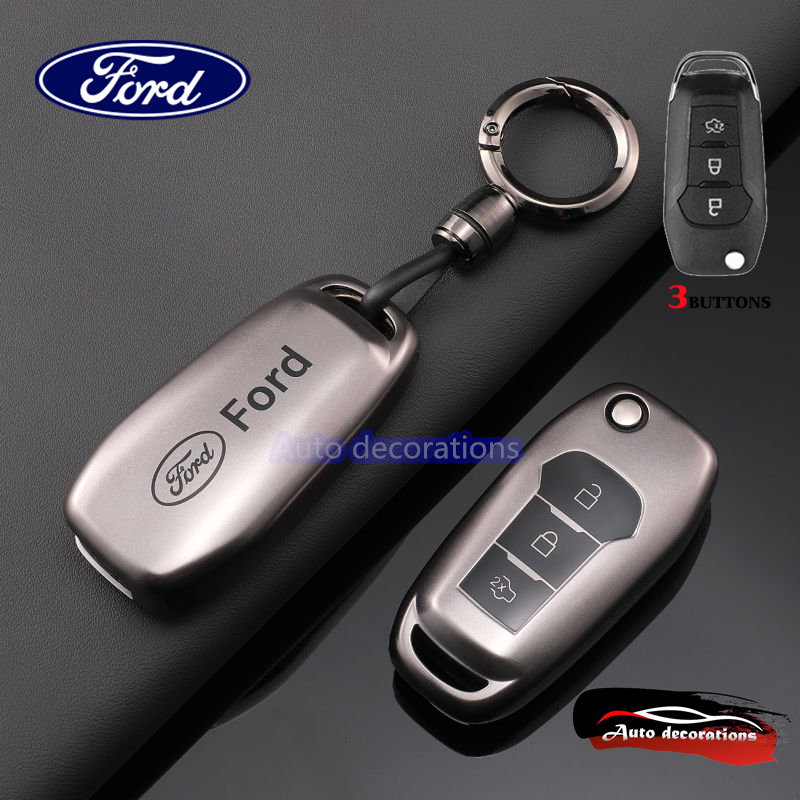 เคสกุญแจรถ ford RANGER EVEREST RANGER EVEREST ปลอกกุญแจฟอร์ดพวงกุญแจ