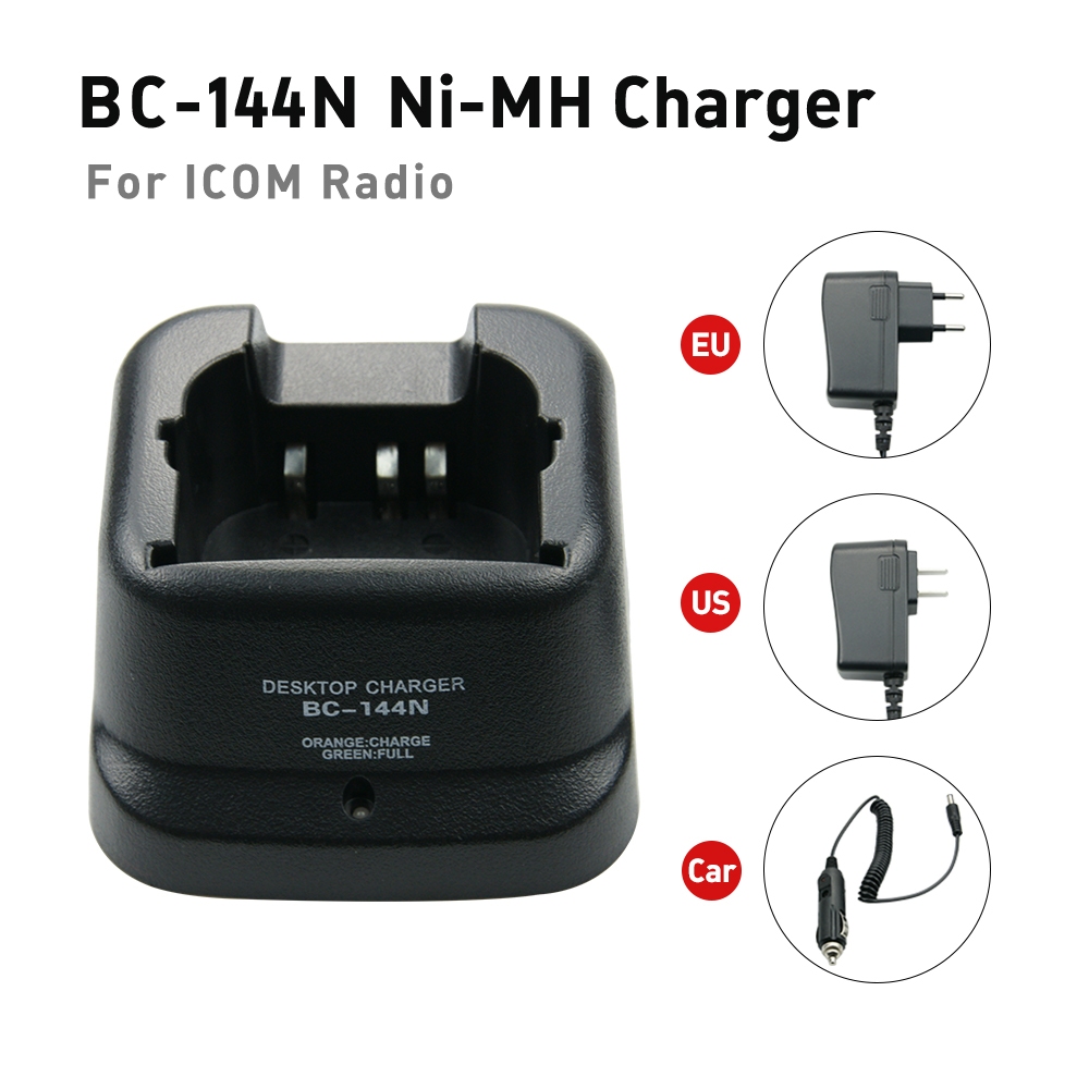 C-13BC-144N BC-137 Rapid Desktop Charger สําหรับ ICOM BP-209 BP-210 IC-F11 IC-F12/22 IC-A6 IC-A24 IC