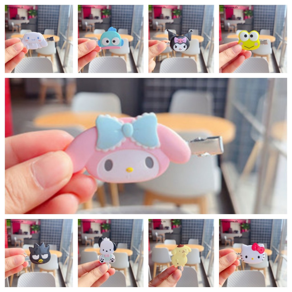 แฟชั่น Kawaii Sanrio กิ๊บติดผมน่ารักการ์ตูน Hairpin Headwear น่ารักด้านข้าง Bang คลิปสําหรับสาวผู้หญิงอุปกรณ์เสริมผมของขวัญ < EOTH>