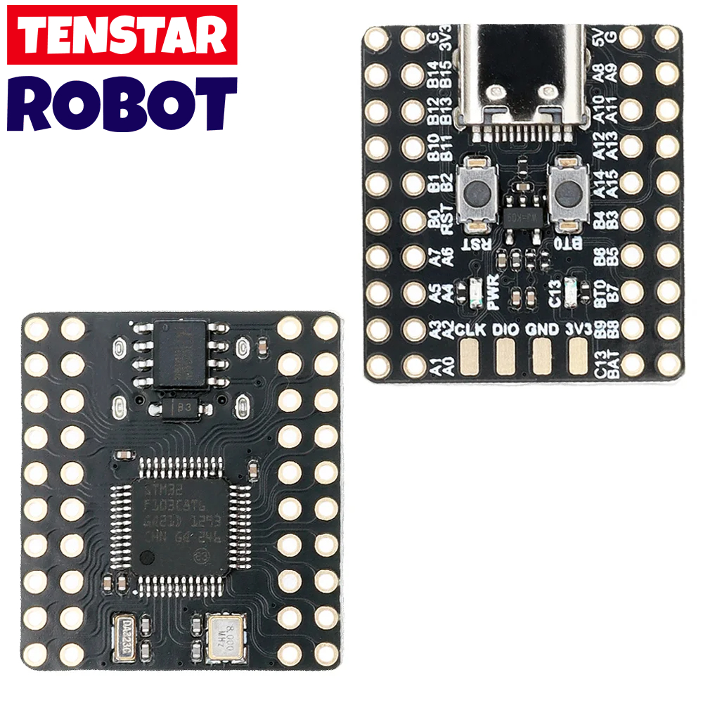 Mini STM32F103C8T6 CH340 บอร์ดพัฒนาชิปเดิม Microcontroller Core Board ARM สถาปัตยกรรมระบบขั้นต่ํา Correx-M3