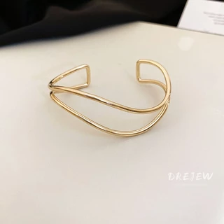 DREJEW เดรช ลมหนาวข้ามคลื่นสร้อยข้อมือยุโรปและอเมริกาใหม่แสงหรูหราสร้อยข้อมือแฟชั่นเครื่องประดับระดับไฮเอนด์ที่เรียบง่าย