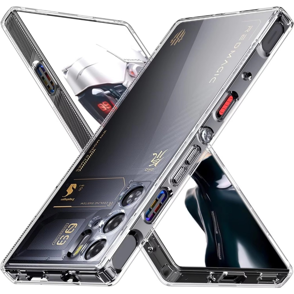 โปร่งใสเคสโทรศัพท์สําหรับ Nubia RedMagic Red Magic 10S 9 10 Air 8 8S 9S 11S 11 Pro Plus Pro + 5G กรณีกันกระแทกนุ่ม TPU ซิลิโคนกล้องเกราะป้องกัน