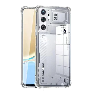 โปร่งใสเคสโทรศัพท์สําหรับ Nubia RedMagic Red Magic 10S 9 10 Air 8 8S 9S 11S 11 Pro Plus Pro + 5G กรณีกันกระแทกนุ่ม TPU ซิลิโคนกล้องเกราะป้องกัน