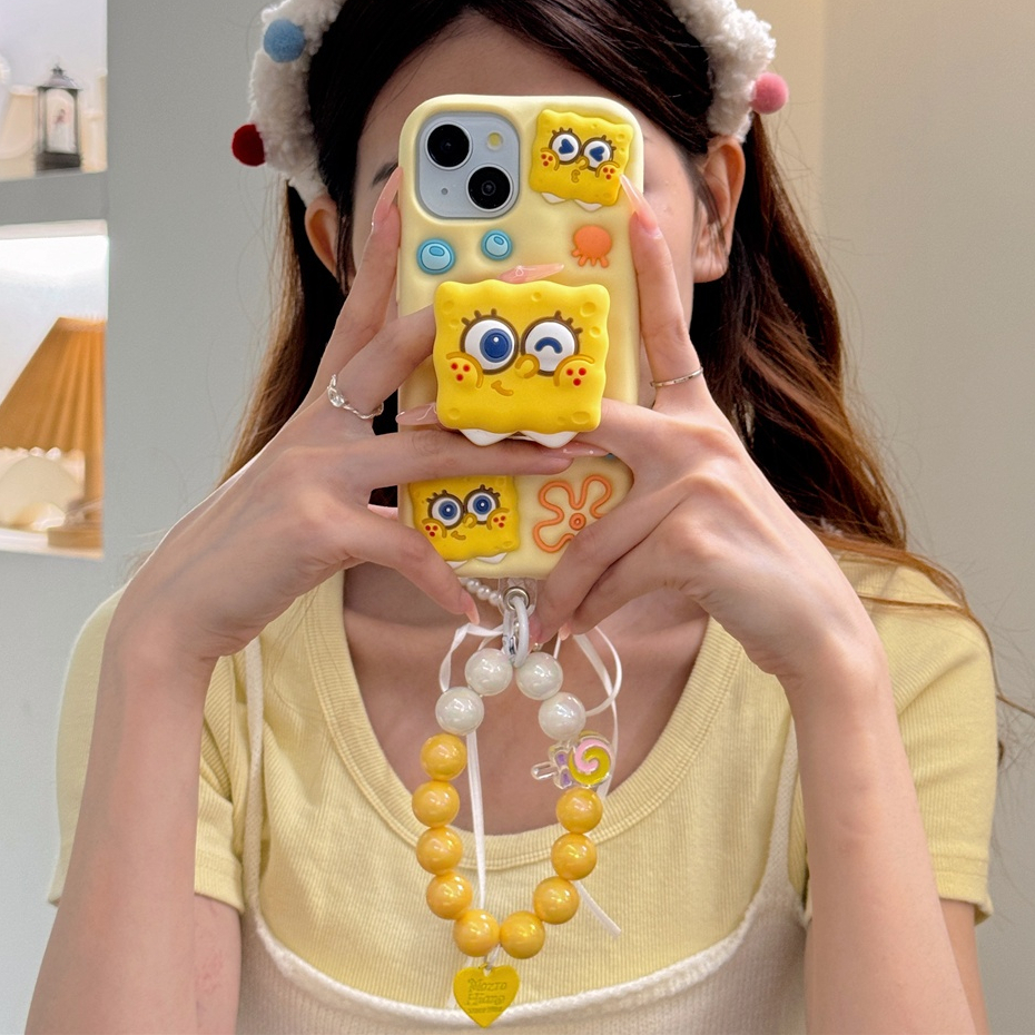 สําหรับiphone Case 16 Pro Max 15 Pro Max 14 Pro Max 13 Pro Max 12 Pro Max 3Dสามมิติการ์ตูนซิลิโคนนุ่มกรณี