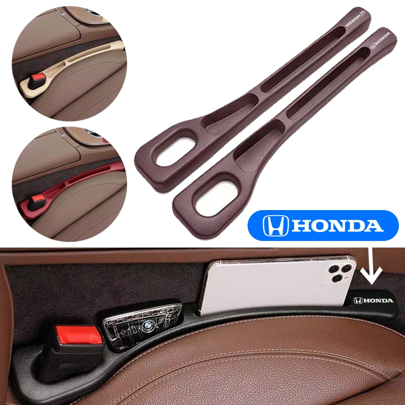 Honda รถ ที่นั่ง ฟิลเลอร์ ด้านข้าง ตะเข็บ ปลั๊ก แถบ แถบติดช่องว่างเบาะรถยนต์ ป้องกันการรั่วไหล ทนทานมาก ใช้ได้กับ Honda City Civic HRV Accord CRV eNS1 Fit XRV