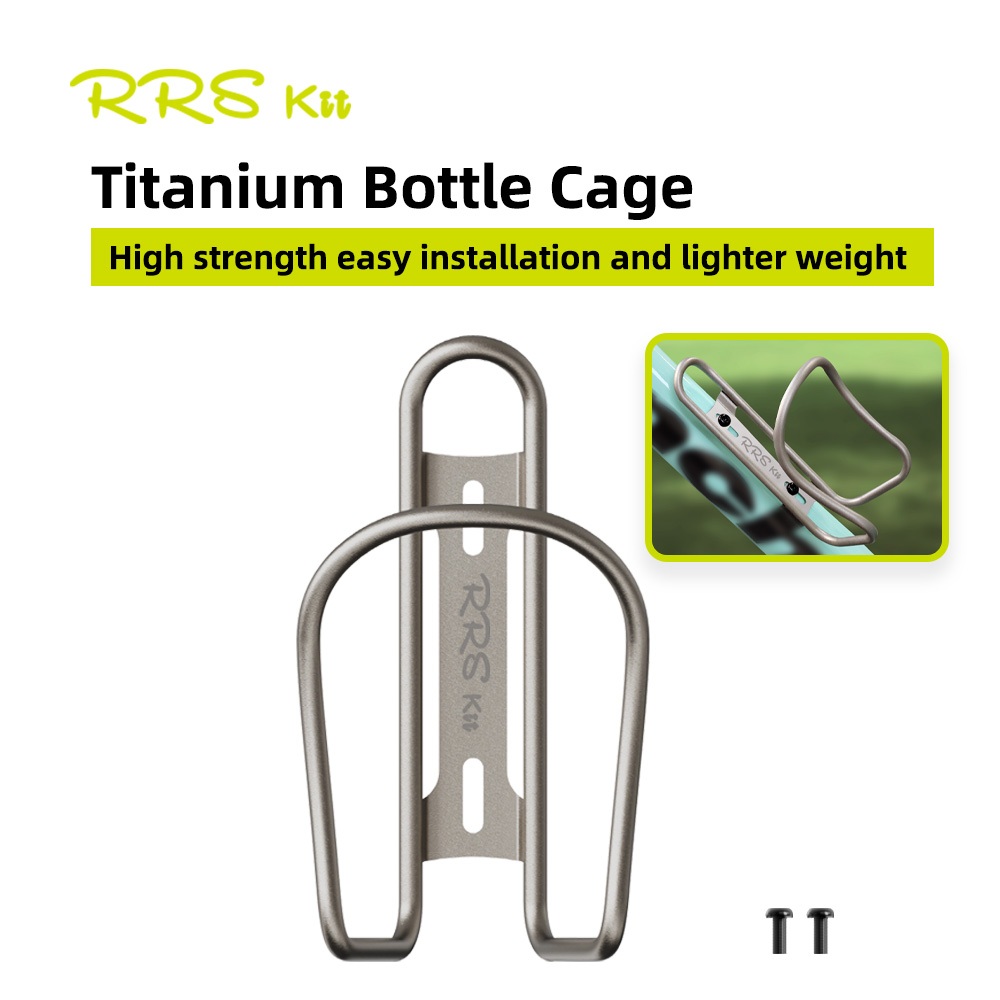Rrskit ไทเทเนียมจักรยานขวดกรงแผนที่ MTB จักรยานเครื่องดื่มขวดวงเล็บถ้วยรอบ Accessorie – โปรปัง