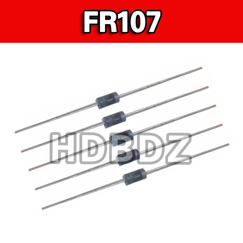 20-100pcs FR107 1A 1000V DO-41 Quick Recovery Rectifier ไดโอด IC