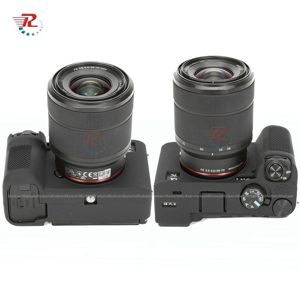 เคสกล้องซิลิโคนอ่อนนุ่มสําหรับ Sony A7CII A7C Mark II