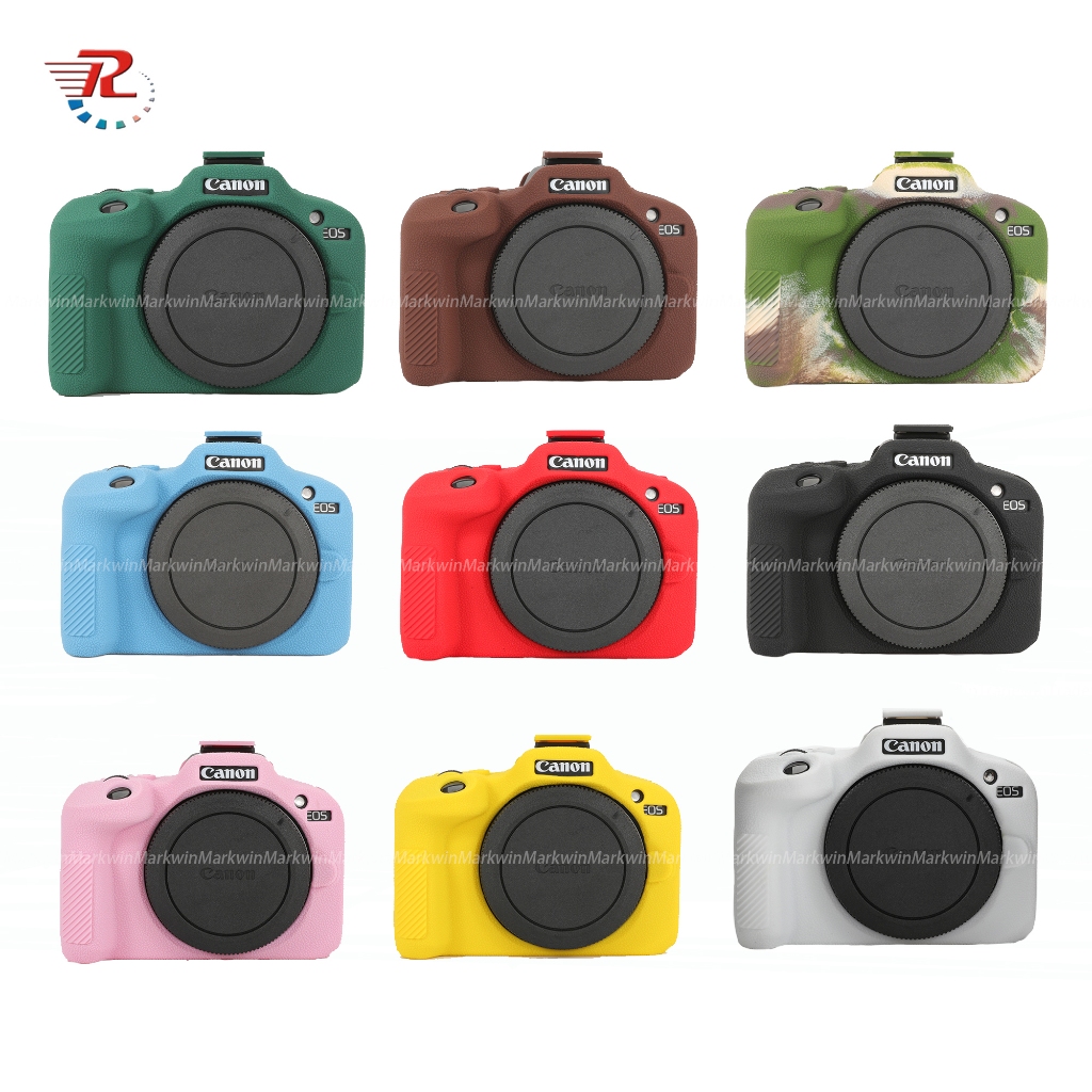 เคสกล้องซิลิโคนอ่อนนุ่มสําหรับ Canon EOS R100