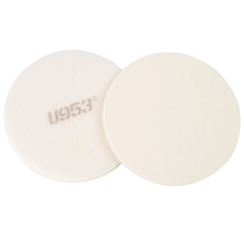 Uerglass Cerium Oxide Wool Polishing Pad 1PC สําหรับขัดแก้ว Rainbow Effect Removal แก้วคราบน้ําด่างกรด Frost Remover