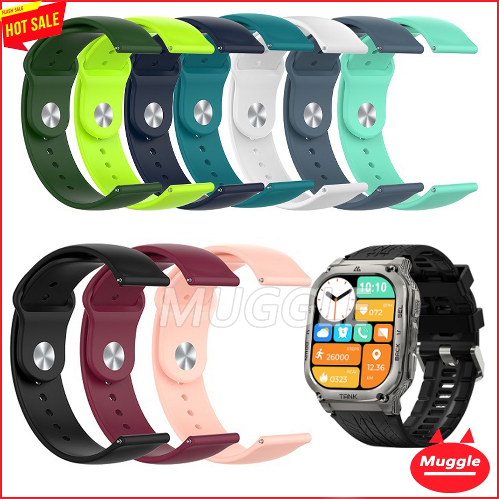 สาย Kospet TANK M3 / M3 ULTRA T3 สายนาฬิกาซิลิโคนเปลี่ยนสายรัดข้อมือ  KOSPET Tank M4 KOSPET TANK T4 