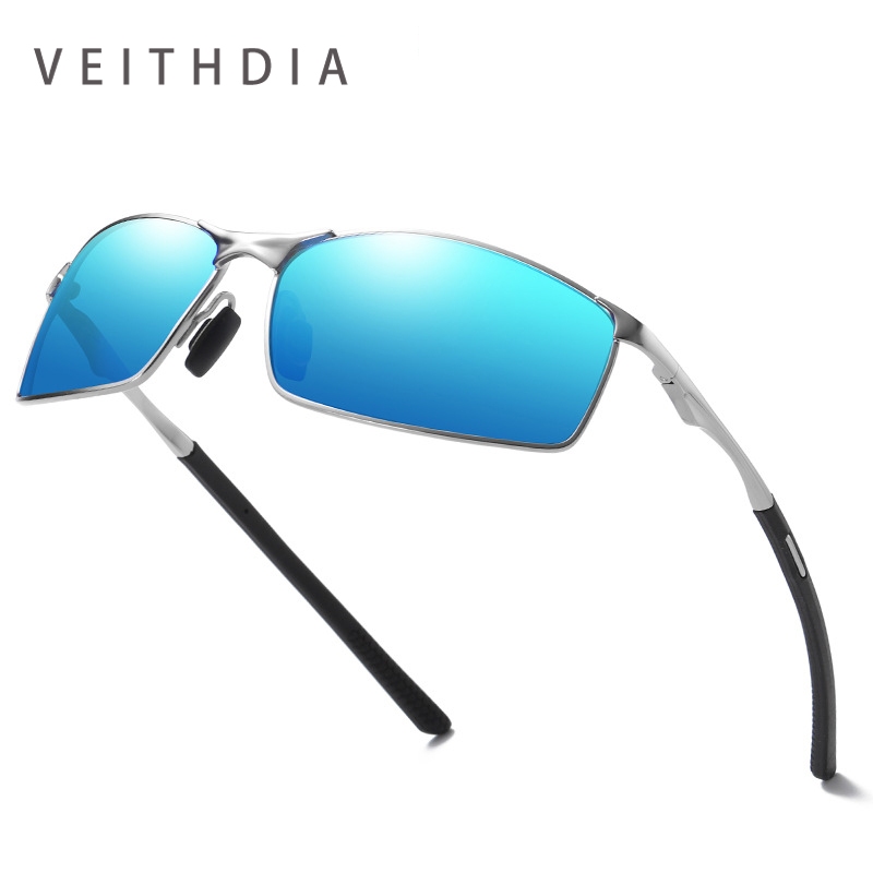Veithdia แฟชั่นสแควร์กรอบแว่นตากันแดดโพลาไรซ์ผู้ชายแว่นตากันแดดขับรถแว่นตากันแดด Photochromic Night Vision A559