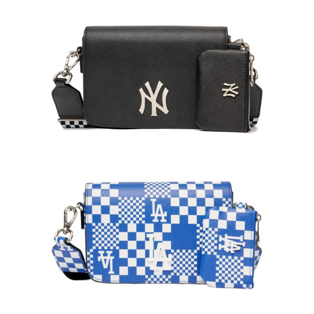 Mlb NY son and กระเป๋าแม่กระเป๋าสะพายข้างไหล่เดี่ยวสําหรับผู้ชายและผู้หญิง