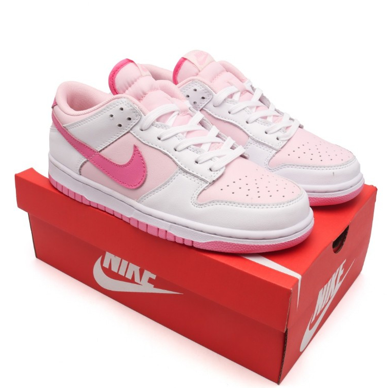 รองเท้าผ้าใบ Nike Dunk Low รองเท้าผ้าใบย้อนยุค เพลิดเพลินกับการเดิน เน้นสไตล์บุคลิกภาพ