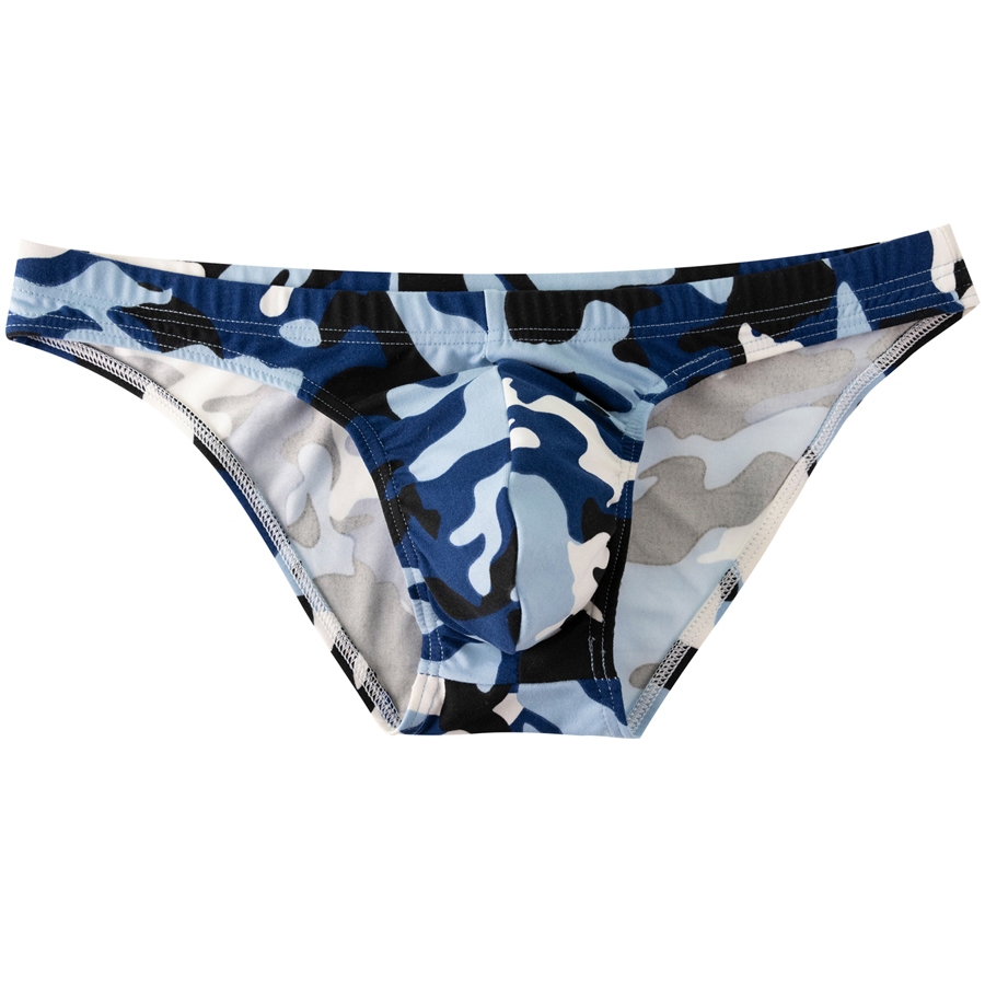 กางเกงในชายผู้ชายชุดชั้นในเอวต่ําสามเหลี่ยมกางเกง