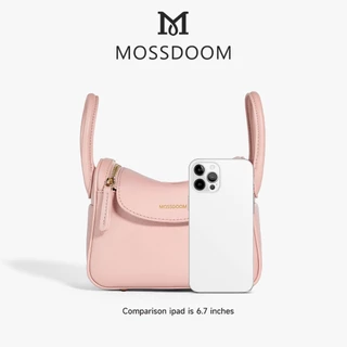 【Special off】MOSSDOOM Zenith Bag กระเป๋าสะพายไหล่น้ำหนักเบา ซิปรูด2ด้าน เเถมโบว์น่ารักๆ เหมาะสำหรับผู้หญิง