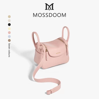 【Special off】MOSSDOOM Zenith Bag กระเป๋าสะพายไหล่น้ำหนักเบา ซิปรูด2ด้าน เเถมโบว์น่ารักๆ เหมาะสำหรับผู้หญิง