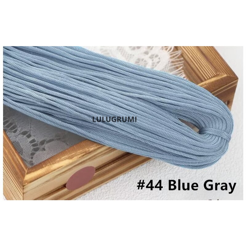 ใหม่ 2 มม.เส้นด้ายถัก Macrame Polyp ไนลอนเงา PP สำหรับหมวกกระเป๋าถัก