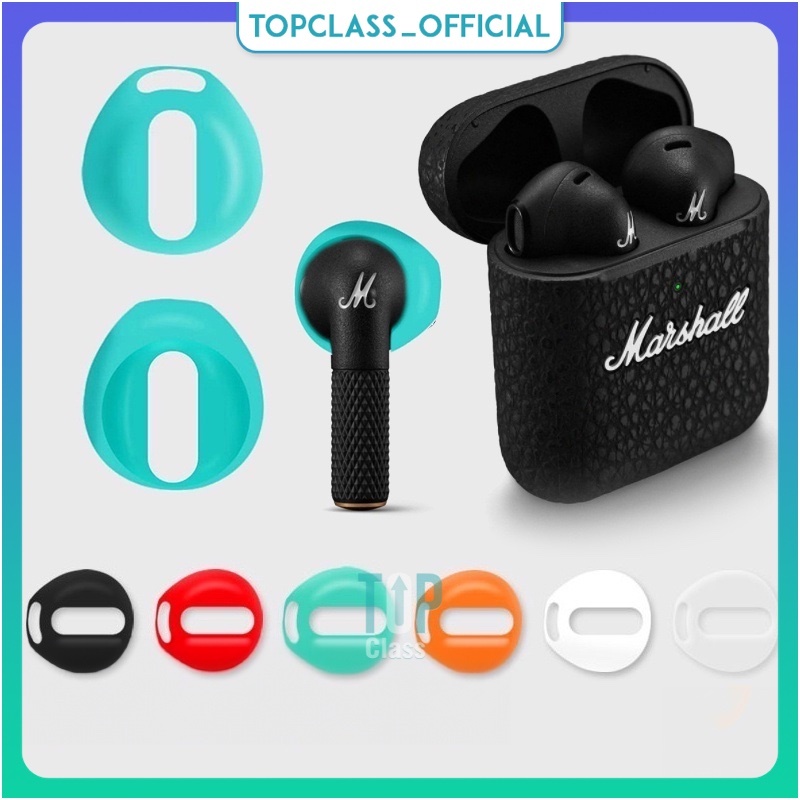 หูฟังบลูทูธ Marshall Minor III ซิลิโคนอ่อนนุ่ม ฝาครอบป้องกันหูฟัง กันลื่น เคสหูฟัง จุกหูฟัง Marshall Minor III