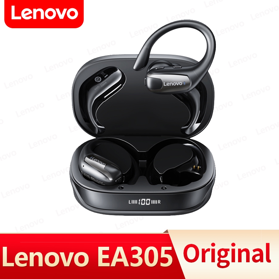 [พร้อมส่งในไทย] Lenovo EA305 หูฟังบลูทูธ 5.4 HD Call ตัดเสียงรบกวน หูฟังแขวนหู พร้อมไมค์