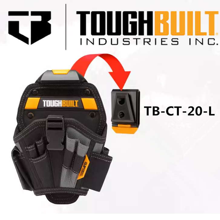Toughbuilt Quick แขวนเครื่องมือสว่านไฟฟ้าขนาดกลางเครื่องมือกระเป๋าคาดเอว TB-CT-20-L Quick แขวนกระเป๋าเครื่องมือ