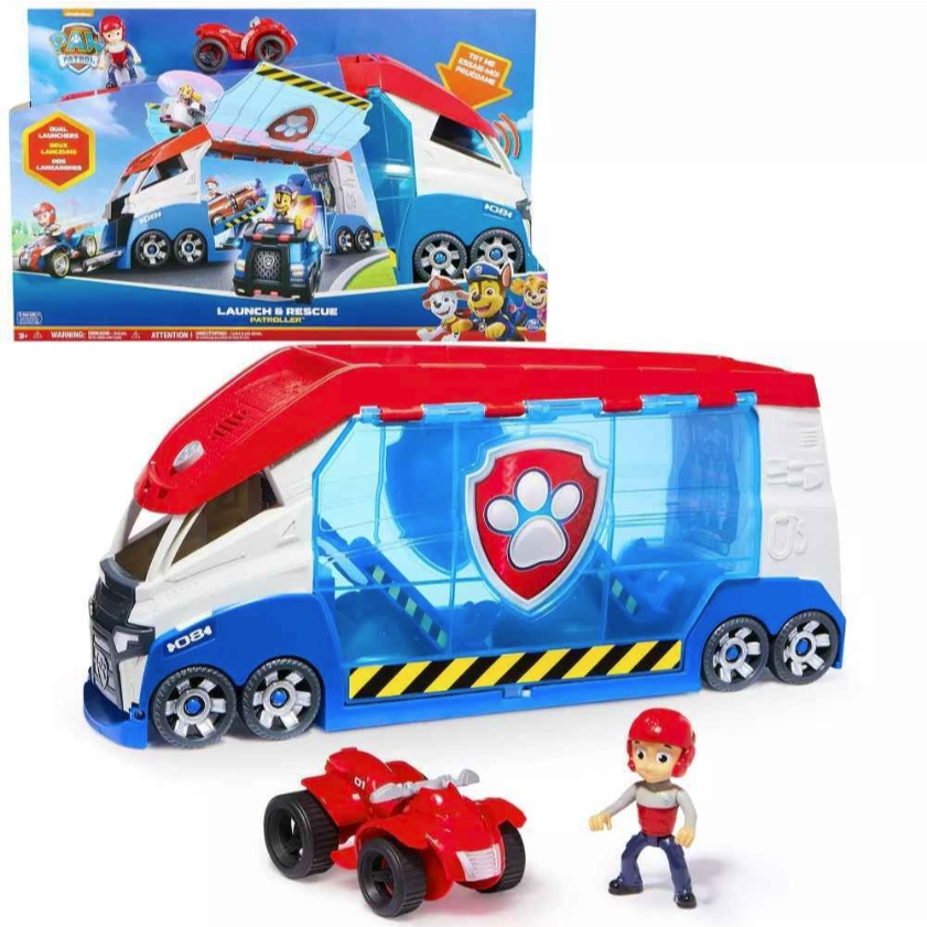 Paw Patrol Launch & Rescue Patroller Track Set ชุดติดตาม Paw Patrol Launch & Rescue Patroller