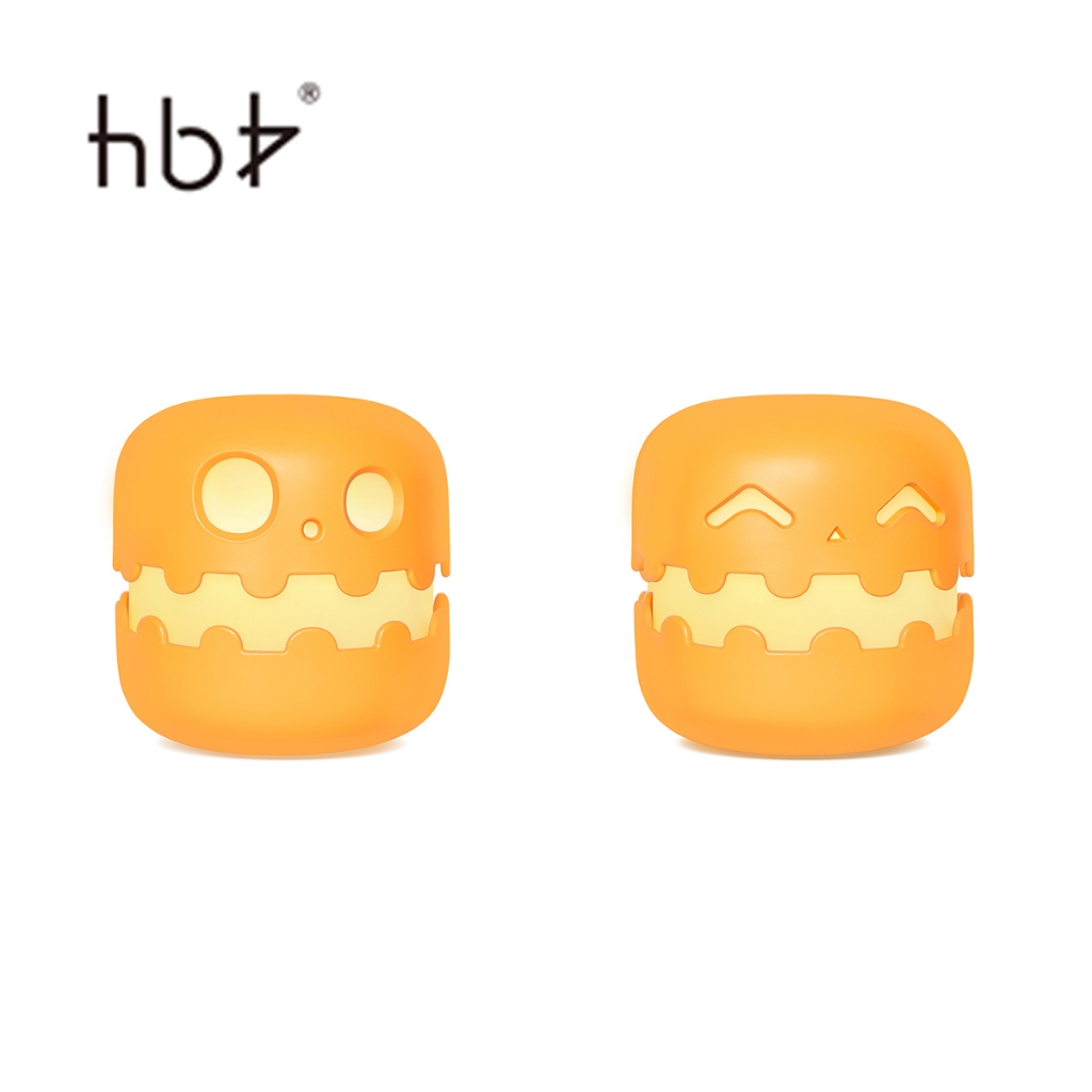 [HBK] ไฟฟักทองไฟกลางคืนห้องนอนการแสดงออกน่ารักไฟนอนหลับตลก