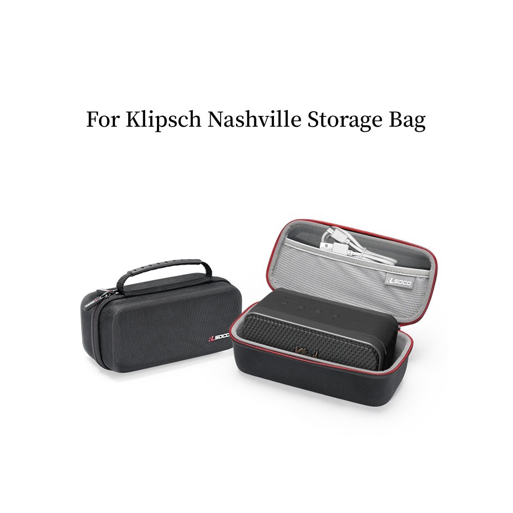 สําหรับ Klipsch Nashville เคสลําโพงแบบพกพา Hard EVA กระเป๋าเดินทางกันน้ําเคสลําโพงไร้สาย