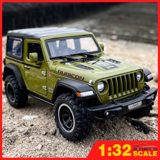 Klt 1:32 JEEP Wrangler Rubicon 4X4 โลหะของเล่นรถDiecastรถสํา…