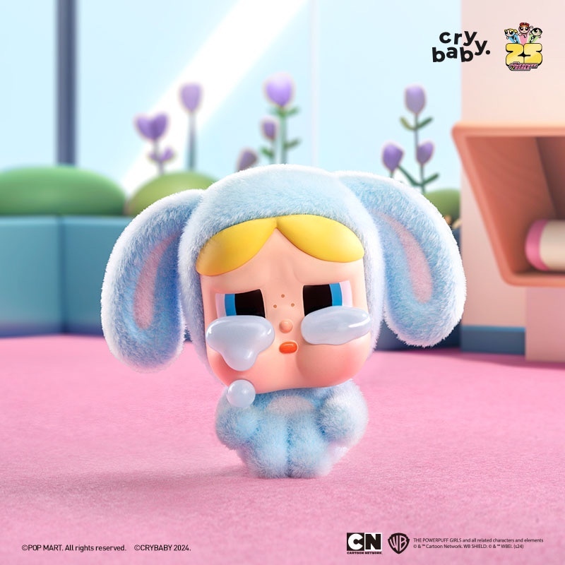 พร้อมส่ง POPMART Crybaby Powerpuff girls Random Box ของเล่นน่ารัก รวบรวมตุ๊กตา ของขวัญวันเกิด