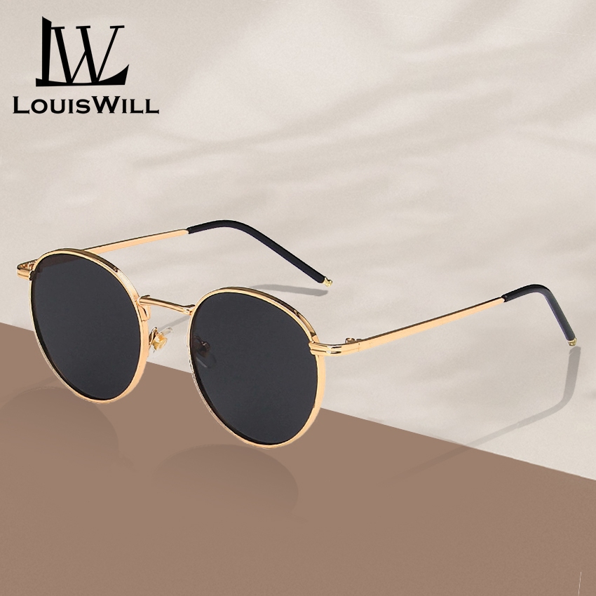 LouisWill ผู้ชายผู้หญิง Retro กีฬากิจกรรมกลางแจ้งแว่นตาขับรถตกปลาแว่นตาซิลิโคนแผ่นจมูกแว่นตากันแดด