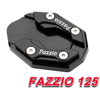 สําหรับyamaha fazzio Fazzio125 ดัดแปลงด้านข้างรองเท้ารถจักรยานยนต์Kickstand Extension Pad fazzioอุปกรณ์เสริม 2023