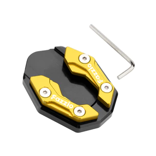 สําหรับyamaha fazzio Fazzio125 ดัดแปลงด้านข้างรองเท้ารถจักรยานยนต์Kickstand Extension Pad fazzioอุปกรณ์เสริม 2023