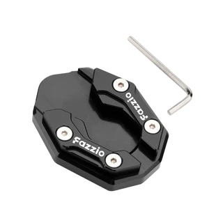 สําหรับyamaha fazzio Fazzio125 ดัดแปลงด้านข้างรองเท้ารถจักรยานยนต์Kickstand Extension Pad fazzioอุปกรณ์เสริม 2023