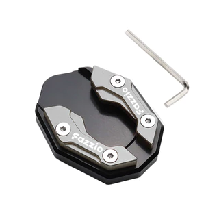 สําหรับyamaha fazzio Fazzio125 ดัดแปลงด้านข้างรองเท้ารถจักรยานยนต์Kickstand Extension Pad fazzioอุปกรณ์เสริม 2023