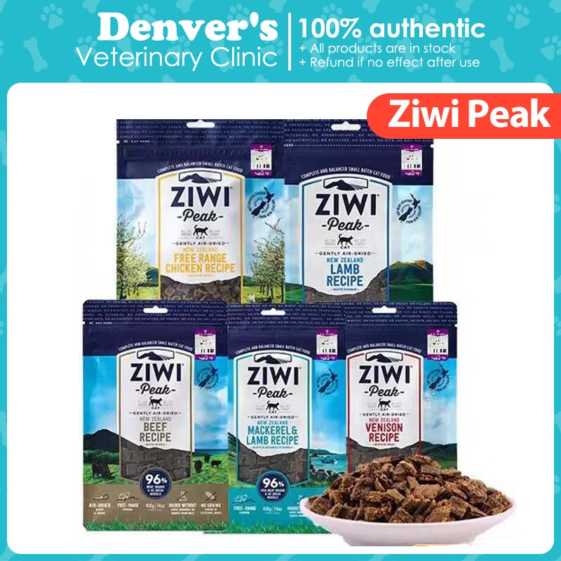 ZIWI Peak อาหารแมวแบบแห้งโปรตีนสูงธรรมชาติทั้งหมด GrainFree Superfood พร้อมส่วนผสมมินิมอลเหมาะสําหรั