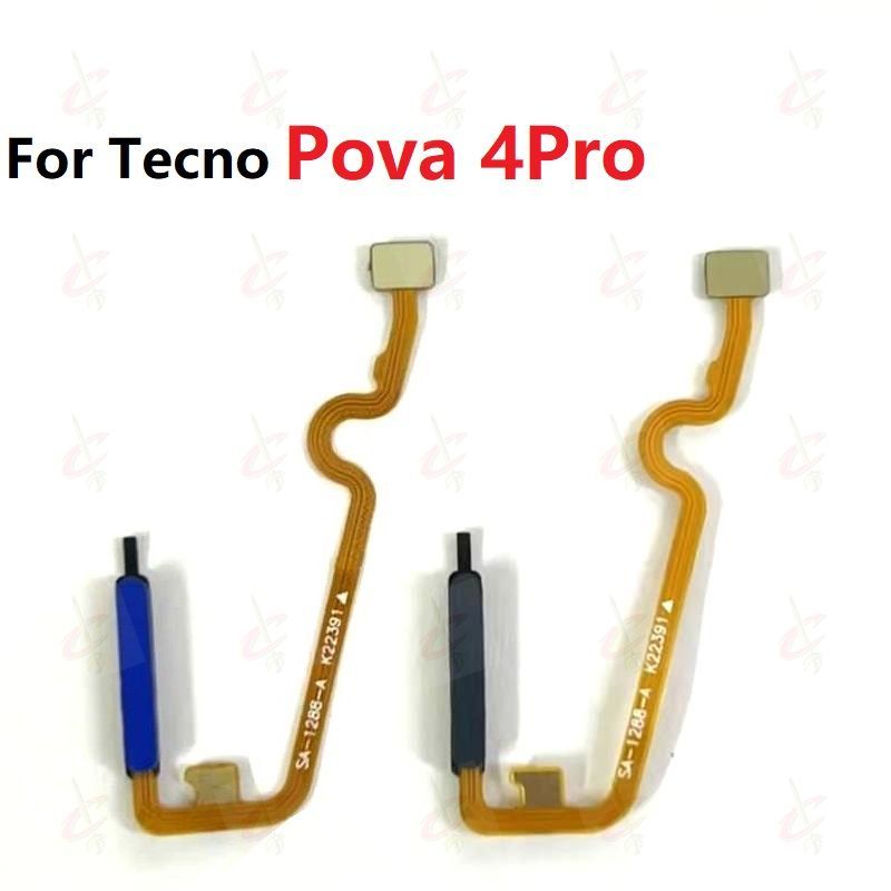 สแกนนิ้ว แพรสแกนนิ้ว ( Finger ) ปุ่มเปิดปิด สําหรับ Tecno Pova 4 Pro LG8n