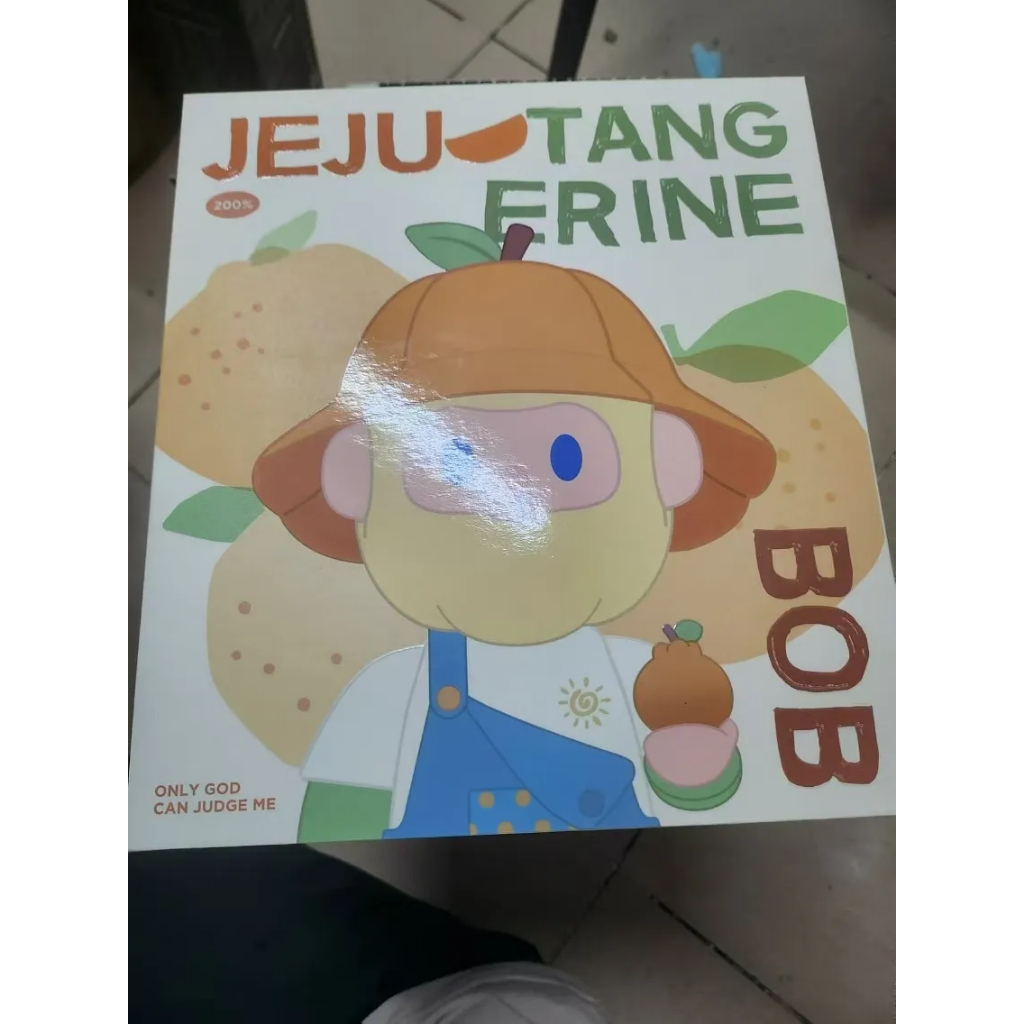 Bob Jeju Island Orange Farmer 200% บิ๊กเบบี้แท้สีเดิม